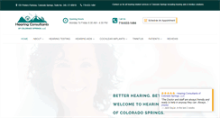Desktop Screenshot of myhearingconsultants.com